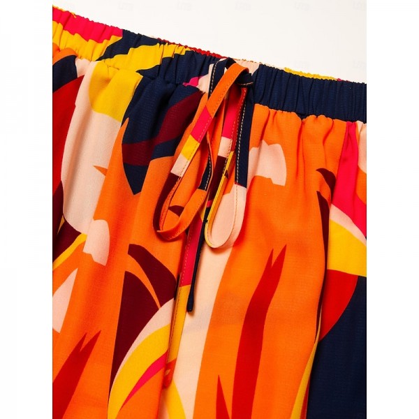 Chiffon Wide Leg Beach Pants Chiffon Wide Leg Beach Pants