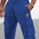 95%Cotton Men's Embroidery Sweatpants Joggers Trousers Drawstring Elastic Waist Multi Pocket Plain Comfort Breathable Casual Daily Holiday Sports Fashion Spring Summer Black White 95%Cotton Men's Embroidery Sweatpants Joggers Trousers Drawstring Elastic Waist Multi Pocket Plain Comfort Breathable Casual Daily Holiday Sports Fashion Spring Summer Black White