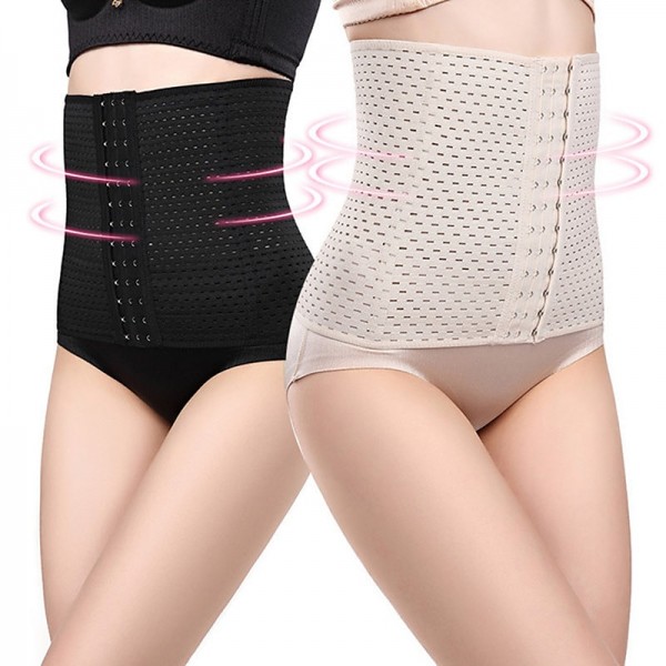 Corset Women's Waist Trainer Shapewears Office Running Gym Yoga Plus Size Creamy-white Black Brown Sport Breathable Hook & Eye Tummy Control Push Up Front Close Solid Color Summer Spring Fall Corset Women's Waist Trainer Shapewears Office Running Gym Yoga Plus Size Creamy-white Black Brown Sport Breathable Hook & Eye Tummy Control Push Up Front Close Solid Color Summer Spring Fall