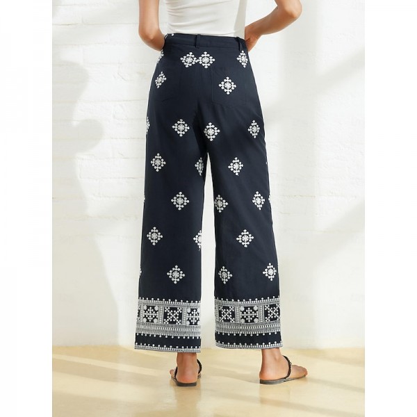 Cotton Straight Pocket Pants Cotton Straight Pocket Pants