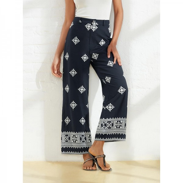 Cotton Straight Pocket Pants Cotton Straight Pocket Pants