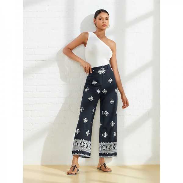 Cotton Straight Pocket Pants Cotton Straight Pocket Pants