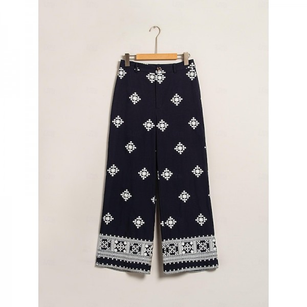 Cotton Straight Pocket Pants Cotton Straight Pocket Pants