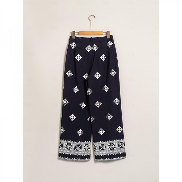 Cotton Straight Pocket Pants Cotton Straight Pocket Pants