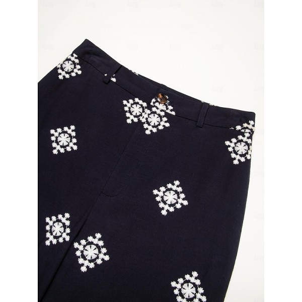 Cotton Straight Pocket Pants Cotton Straight Pocket Pants