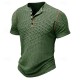 Men's Waffle Henley Shirt Tee Top Solid Color Henley Outdoor Casual Short Sleeve Button Clothing Apparel Fashion Designer Comfortable Men's Waffle Henley Shirt Tee Top Solid Color Henley Outdoor Casual Short Sleeve Button Clothing Apparel Fashion Designer Comfortable