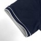 Men&#039;s Polo Shirt Golf Shirt Work Business Ribbed Polo Collar Classic Short Sleeve Basic Modern Solid Color Patchwork Button Spring &amp; Summer Regular Fit Black Burgundy Navy Blue Royal Blue Polo Shirt