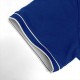 Men&#039;s Polo Shirt Golf Shirt Work Business Ribbed Polo Collar Classic Short Sleeve Basic Modern Solid Color Patchwork Button Spring &amp; Summer Regular Fit Black Burgundy Navy Blue Royal Blue Polo Shirt