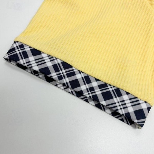 Men's Business Polo Golf Shirt Work Casual Lapel Ribbed Polo Collar Short Sleeve Basic Modern Color Block Patchwork Button Spring & Summer Regular Fit Light Yellow milk white khaki Gray Business Polo Men's Business Polo Golf Shirt Work Casual Lapel Ribbed Polo Collar Short Sleeve Basic Modern Color Block Patchwork Button Spring & Summer Regular Fit Light Yellow milk white khaki Gray Business Polo