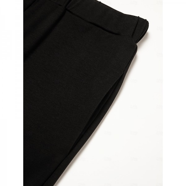 Elegant Chiffon Modal Bell Bottom Pants