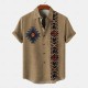 Men's 20% Linen Shirt Short Sleeve Turndown Green, khaki, Beige Shirt Daily Men's 20% Linen Shirt Short Sleeve Turndown Green, khaki, Beige Shirt Daily