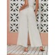 Breathable Rayon Linen Straight Maxi Pants Breathable Rayon Linen Straight Maxi Pants
