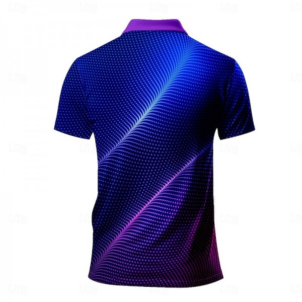 Geometry Linear Men's Business Casual Print Waffle Polo Shirt Outdoor Street Casual Polyester Short Sleeve Turndown Polo Shirts Blue Summer Spring S M L Lapel Polo Geometry Linear Men's Business Casual Print Waffle Polo Shirt Outdoor Street Casual Polyester Short Sleeve Turndown Polo Shirts Blue Summer Spring S M L Lapel Polo