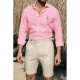 Men's Shirt Cotton Linen Shirt White Cotton Shirt Casual Shirt Cotton Shirt Black White Pink Long Sleeve Cross Lapel Spring & Fall Hawaiian Holiday Clothing Apparel Button-Down Men's Shirt Cotton Linen Shirt White Cotton Shirt Casual Shirt Cotton Shirt Black White Pink Long Sleeve Cross Lapel Spring & Fall Hawaiian Holiday Clothing Apparel Button-Down