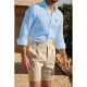 Men's Shirt Cotton Linen Shirt White Cotton Shirt Casual Shirt Cotton Shirt Black White Pink Long Sleeve Cross Lapel Spring & Fall Hawaiian Holiday Clothing Apparel Button-Down Men's Shirt Cotton Linen Shirt White Cotton Shirt Casual Shirt Cotton Shirt Black White Pink Long Sleeve Cross Lapel Spring & Fall Hawaiian Holiday Clothing Apparel Button-Down