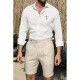 Men's Shirt Cotton Linen Shirt White Cotton Shirt Casual Shirt Cotton Shirt Black White Pink Long Sleeve Cross Lapel Spring & Fall Hawaiian Holiday Clothing Apparel Button-Down Men's Shirt Cotton Linen Shirt White Cotton Shirt Casual Shirt Cotton Shirt Black White Pink Long Sleeve Cross Lapel Spring & Fall Hawaiian Holiday Clothing Apparel Button-Down