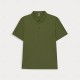 Men's Business Casual Lapel Short Sleeve Modern Formal Solid Color Button Summer Navy Blue Blue Green Men's Business Casual Lapel Short Sleeve Modern Formal Solid Color Button Summer Navy Blue Blue Green