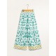 Casual Folk Print Wide Leg Pants Casual Folk Print Wide Leg Pants