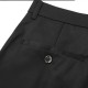 Men&#039;s Dress Pants Trousers Flat Front Pants Suit Pants Straight Leg Geometry Stretch No-Iron Formal Business Classic Style Casual Black Royal Blue High Waist Stretchy