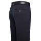 Men&#039;s Dress Pants Trousers Flat Front Pants Suit Pants Straight Leg Geometry Stretch No-Iron Formal Business Classic Style Casual Black Royal Blue High Waist Stretchy