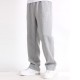 Men&#039;s Fleece Pants Sweatpants Joggers Trousers Elastic Waist Straight Leg Solid Color Plain Breathable Comfortable Full Length Sports Outdoor Daily Wear Casual / Sporty Athleisure Black Wine