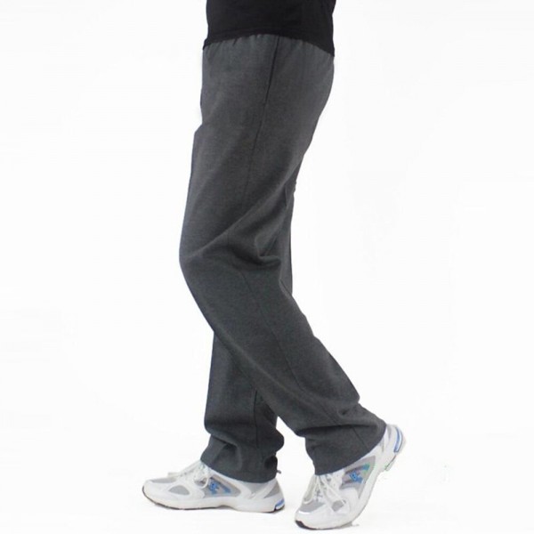 Men&#039;s Fleece Pants Sweatpants Joggers Trousers Elastic Waist Straight Leg Solid Color Plain Breathable Comfortable Full Length Sports Outdoor Daily Wear Casual / Sporty Athleisure Black Wine