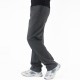 Men&#039;s Fleece Pants Sweatpants Joggers Trousers Elastic Waist Straight Leg Solid Color Plain Breathable Comfortable Full Length Sports Outdoor Daily Wear Casual / Sporty Athleisure Black Wine