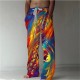 Men's Trousers Summer Pants Beach Pants Drawstring Elastic Waist Front Pocket Graphic Skull Comfort Soft Casual Daily Fashion Designer 1 2 Men's Trousers Summer Pants Beach Pants Drawstring Elastic Waist Front Pocket Graphic Skull Comfort Soft Casual Daily Fashion Designer 1 2
