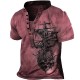 Men's T shirt Tee Henley Shirt Tee Graphic Rudder Henley Blue Purple Red Brown Gray 3D Print Plus Size Outdoor Daily Short Sleeve Button-Down Print Clothing Apparel Basic Designer Casual Classic Men's T shirt Tee Henley Shirt Tee Graphic Rudder Henley Blue Purple Red Brown Gray 3D Print Plus Size Outdoor Daily Short Sleeve Button-Down Print Clothing Apparel Basic Designer Casual Classic