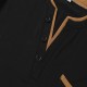 Men&#039;s Henley Shirt Tee Top Plain V Neck Street Vacation Short Sleeves Front Pocket Clothing Apparel Fashion Designer Basic