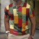 Men's Polo Shirt Waffle Polo Shirt Lapel Polo Button Up Polos Golf Shirt Plaid Graphic Prints Geometry Turndown Light Yellow Crystal / Orange Yellow Black / Brown Army Green Outdoor Street Short Men's Polo Shirt Waffle Polo Shirt Lapel Polo Button Up Polos Golf Shirt Plaid Graphic Prints Geometry Turndown Light Yellow Crystal / Orange Yellow Black / Brown Army Green Outdoor Street Short