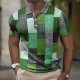 Men's Polo Shirt Waffle Polo Shirt Lapel Polo Button Up Polos Golf Shirt Plaid Graphic Prints Geometry Turndown Light Yellow Crystal / Orange Yellow Black / Brown Army Green Outdoor Street Short Men's Polo Shirt Waffle Polo Shirt Lapel Polo Button Up Polos Golf Shirt Plaid Graphic Prints Geometry Turndown Light Yellow Crystal / Orange Yellow Black / Brown Army Green Outdoor Street Short