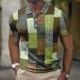 Men's Polo Shirt Waffle Polo Shirt Lapel Polo Button Up Polos Golf Shirt Plaid Graphic Prints Geometry Turndown Light Yellow Crystal / Orange Yellow Black / Brown Army Green Outdoor Street Short Men's Polo Shirt Waffle Polo Shirt Lapel Polo Button Up Polos Golf Shirt Plaid Graphic Prints Geometry Turndown Light Yellow Crystal / Orange Yellow Black / Brown Army Green Outdoor Street Short