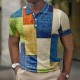 Men's Polo Shirt Waffle Polo Shirt Lapel Polo Button Up Polos Golf Shirt Plaid Graphic Prints Geometry Turndown Light Yellow Crystal / Orange Yellow Black / Brown Army Green Outdoor Street Short Men's Polo Shirt Waffle Polo Shirt Lapel Polo Button Up Polos Golf Shirt Plaid Graphic Prints Geometry Turndown Light Yellow Crystal / Orange Yellow Black / Brown Army Green Outdoor Street Short