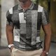 Men's Polo Shirt Waffle Polo Shirt Lapel Polo Button Up Polos Golf Shirt Plaid Graphic Prints Geometry Turndown Light Yellow Crystal / Orange Yellow Black / Brown Army Green Outdoor Street Short Men's Polo Shirt Waffle Polo Shirt Lapel Polo Button Up Polos Golf Shirt Plaid Graphic Prints Geometry Turndown Light Yellow Crystal / Orange Yellow Black / Brown Army Green Outdoor Street Short