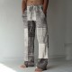 Men's Trousers Summer Pants Beach Pants Drawstring Elastic Waist 3D Print Color Block Geometric Pattern Graphic Prints Comfort Casual Daily Holiday Streetwear Hawaiian Blue Brown Men's Trousers Summer Pants Beach Pants Drawstring Elastic Waist 3D Print Color Block Geometric Pattern Graphic Prints Comfort Casual Daily Holiday Streetwear Hawaiian Blue Brown