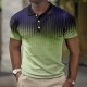 Men's Polo Shirt Waffle Polo Shirt Lapel Polo Button Up Polos Golf Shirt Gradient Striped Graphic Prints Turndown Yellow Navy Blue Blue Purple Green Outdoor Street Short Sleeve Print Clothing Apparel Men's Polo Shirt Waffle Polo Shirt Lapel Polo Button Up Polos Golf Shirt Gradient Striped Graphic Prints Turndown Yellow Navy Blue Blue Purple Green Outdoor Street Short Sleeve Print Clothing Apparel