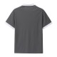 Men&#039;s Button Up Polos Polo Shirt Casual Holiday Lapel Short Sleeve Fashion Basic Plain Classic Summer Regular Fit Navy Black White Burgundy Sky Blue Grey Button Up Polos