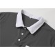 Men&#039;s Button Up Polos Polo Shirt Casual Holiday Lapel Short Sleeve Fashion Basic Plain Classic Summer Regular Fit Navy Black White Burgundy Sky Blue Grey Button Up Polos