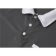 Men&#039;s Button Up Polos Polo Shirt Casual Holiday Lapel Short Sleeve Fashion Basic Plain Classic Summer Regular Fit Navy Black White Burgundy Sky Blue Grey Button Up Polos