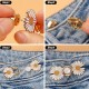 4pcs Adjustable Waistband Wonder: Deluxe Buckle Pin for Tailoring Pants & Dresses, Enhance Your Outfit with Precision Fit & Style 4pcs Adjustable Waistband Wonder: Deluxe Buckle Pin for Tailoring Pants & Dresses, Enhance Your Outfit with Precision Fit & Style