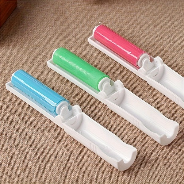 2PCS Foldable Washable Reusable Hair Remover Clothing Hair Remover Hair Removal Brush Hair Sticking Drum Rolling Brush Plush Roll Stick Duster 2PCS Foldable Washable Reusable Hair Remover Clothing Hair Remover Hair Removal Brush Hair Sticking Drum Rolling Brush Plush Roll Stick Duster