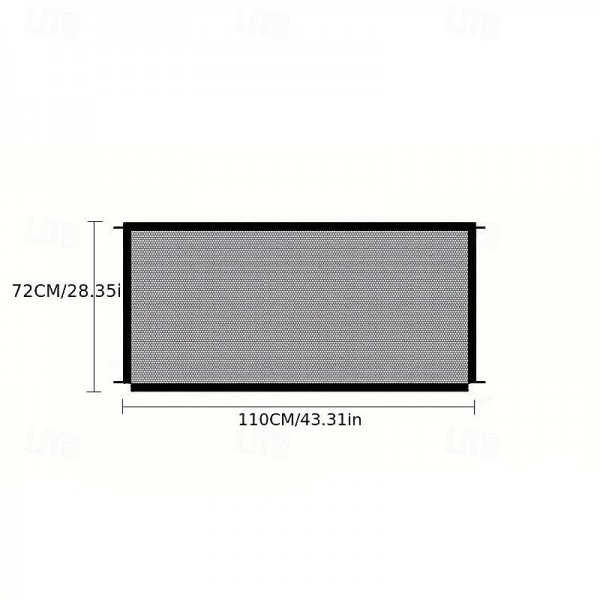 Dog Gates Indoor Pet Isolation Net Folding Safety Door Guard, Pet Isolation Net, Dog Barriers, Magic Gate for Dogs, Safety Fence for Hall Doorway, Pet Isolation Net Indoor Outdoor Dog Gates Indoor Pet Isolation Net Folding Safety Door Guard, Pet Isolation Net, Dog Barriers, Magic Gate for Dogs, Safety Fence for Hall Doorway, Pet Isolation Net Indoor Outdoor