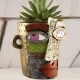 Brutalist Abstract Beauty Face Flower Pot Colorful Resin Head Planter with Handles for Easy Moving, Unique Artistic Decor for Indoor/Outdoor Plants, Perfect Gift for Art and Plant Lovers Brutalist Abstract Beauty Face Flower Pot Colorful Resin Head Planter with Handles for Easy Moving, Unique Artistic Decor for Indoor/Outdoor Plants, Perfect Gift for Art and Plant Lovers
