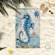 Beach Towel Quick-Drying Vintage Seahorse Sea Turtle Soft Microfiber Sand Pool Bath Outdoor Travel Towel Camping Swimming Yoga Sports Girls Women Men Adults Beach Towel Quick-Drying Vintage Seahorse Sea Turtle Soft Microfiber Sand Pool Bath Outdoor Travel Towel Camping Swimming Yoga Sports Girls Women Men Adults