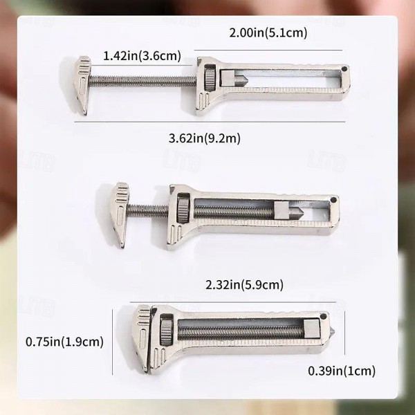 Mini Multitool Wrench - Compact Titanium Multitool, Tispanner A Compact Titanium Multitool Always Within Reach, Mini Alloy Multi-tool for Everyday Prep, Keychain Bottle Opener Mini Spanner Mini Multitool Wrench - Compact Titanium Multitool, Tispanner A Compact Titanium Multitool Always Within Reach, Mini Alloy Multi-tool for Everyday Prep, Keychain Bottle Opener Mini Spanner