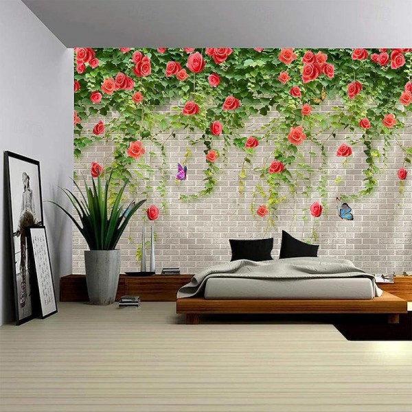 Flower Wall Hanging Tapestry Wall Art Large Tapestry Mural Decor Photograph Backdrop Blanket Curtain Home Bedroom Living Room Decoration Flower Wall Hanging Tapestry Wall Art Large Tapestry Mural Decor Photograph Backdrop Blanket Curtain Home Bedroom Living Room Decoration