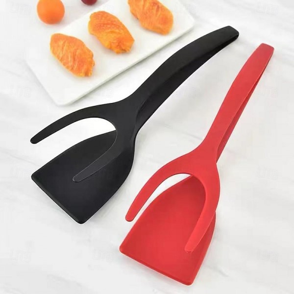 2-in-1 Multifunctional Kitchen Accessories Kitchen Gadget Sets Omelette Spatula Kitchen Silicone Spatula for Toast Pancake Egg Flip Tongs Cocina Kitchen Cooking Accessories 2-in-1 Multifunctional Kitchen Accessories Kitchen Gadget Sets Omelette Spatula Kitchen Silicone Spatula for Toast Pancake Egg Flip Tongs Cocina Kitchen Cooking Accessories