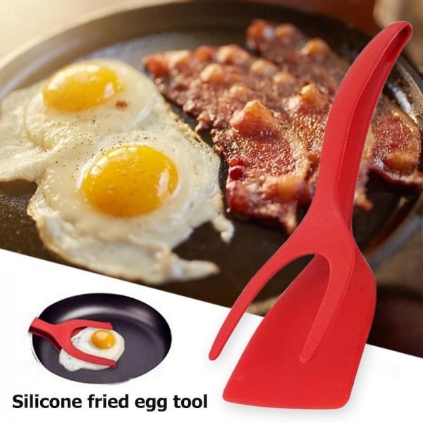 2-in-1 Multifunctional Kitchen Accessories Kitchen Gadget Sets Omelette Spatula Kitchen Silicone Spatula for Toast Pancake Egg Flip Tongs Cocina Kitchen Cooking Accessories 2-in-1 Multifunctional Kitchen Accessories Kitchen Gadget Sets Omelette Spatula Kitchen Silicone Spatula for Toast Pancake Egg Flip Tongs Cocina Kitchen Cooking Accessories