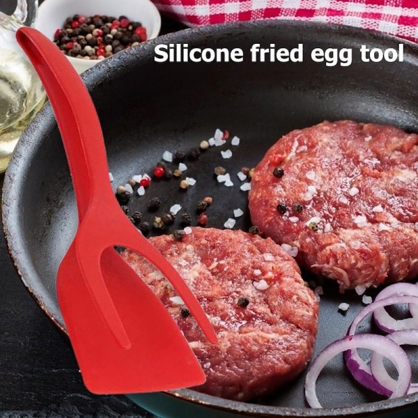 2-in-1 Multifunctional Kitchen Accessories Kitchen Gadget Sets Omelette Spatula Kitchen Silicone Spatula for Toast Pancake Egg Flip Tongs Cocina Kitchen Cooking Accessories 2-in-1 Multifunctional Kitchen Accessories Kitchen Gadget Sets Omelette Spatula Kitchen Silicone Spatula for Toast Pancake Egg Flip Tongs Cocina Kitchen Cooking Accessories